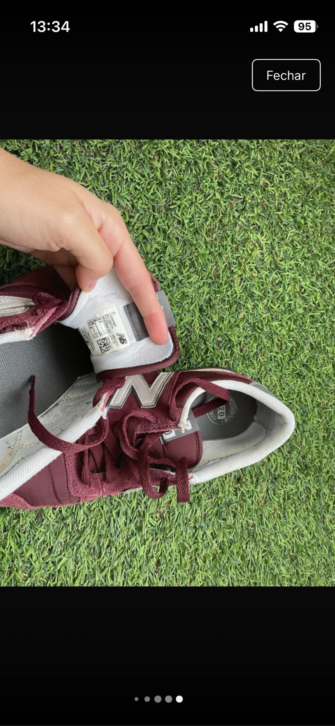 Tenis NewBalance burdeos – photo 6